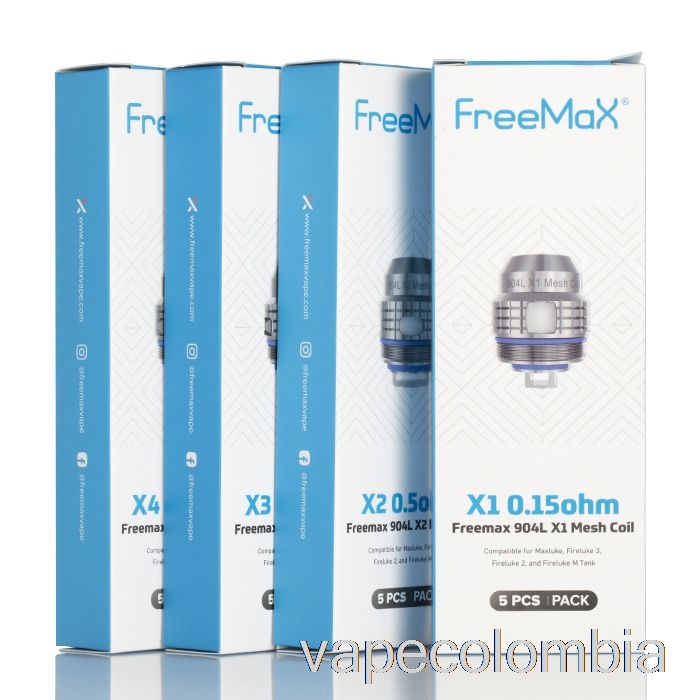 Kit De Vape Completo Freemax Maxluke 904l X Resistencias De Repuesto 0.2ohm 904l X2 Bobinas De Malla Dual
